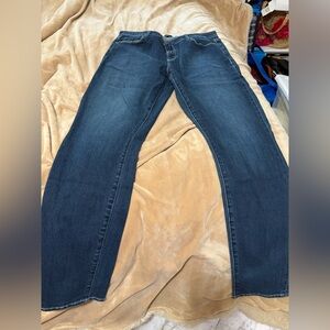 PARKER SMITH Women's Dark Blue Skinny Jeans